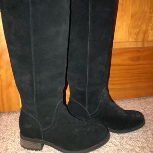 UGG Suede Leather Boots LIKE NEW